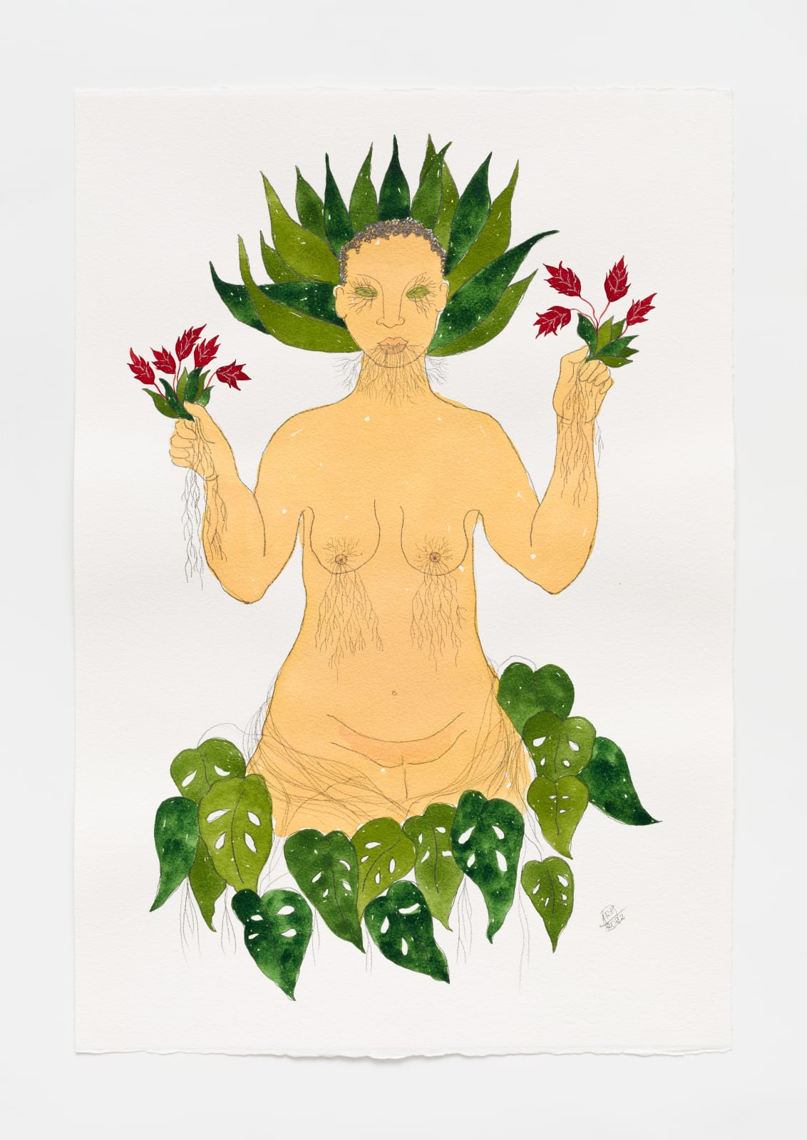 Rosana Paulino, Senhora das plantas, Espada de Iansã, 2022