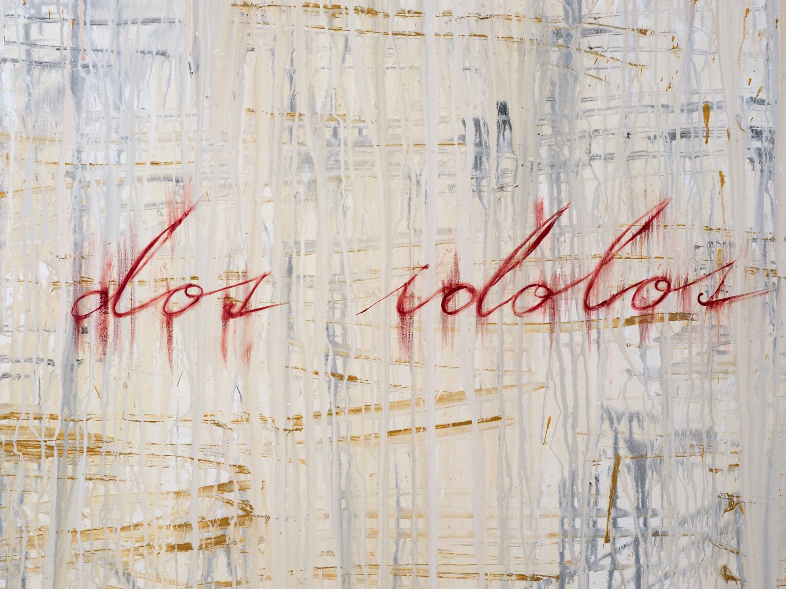 José Bedia, Dos Ídolos, 2022