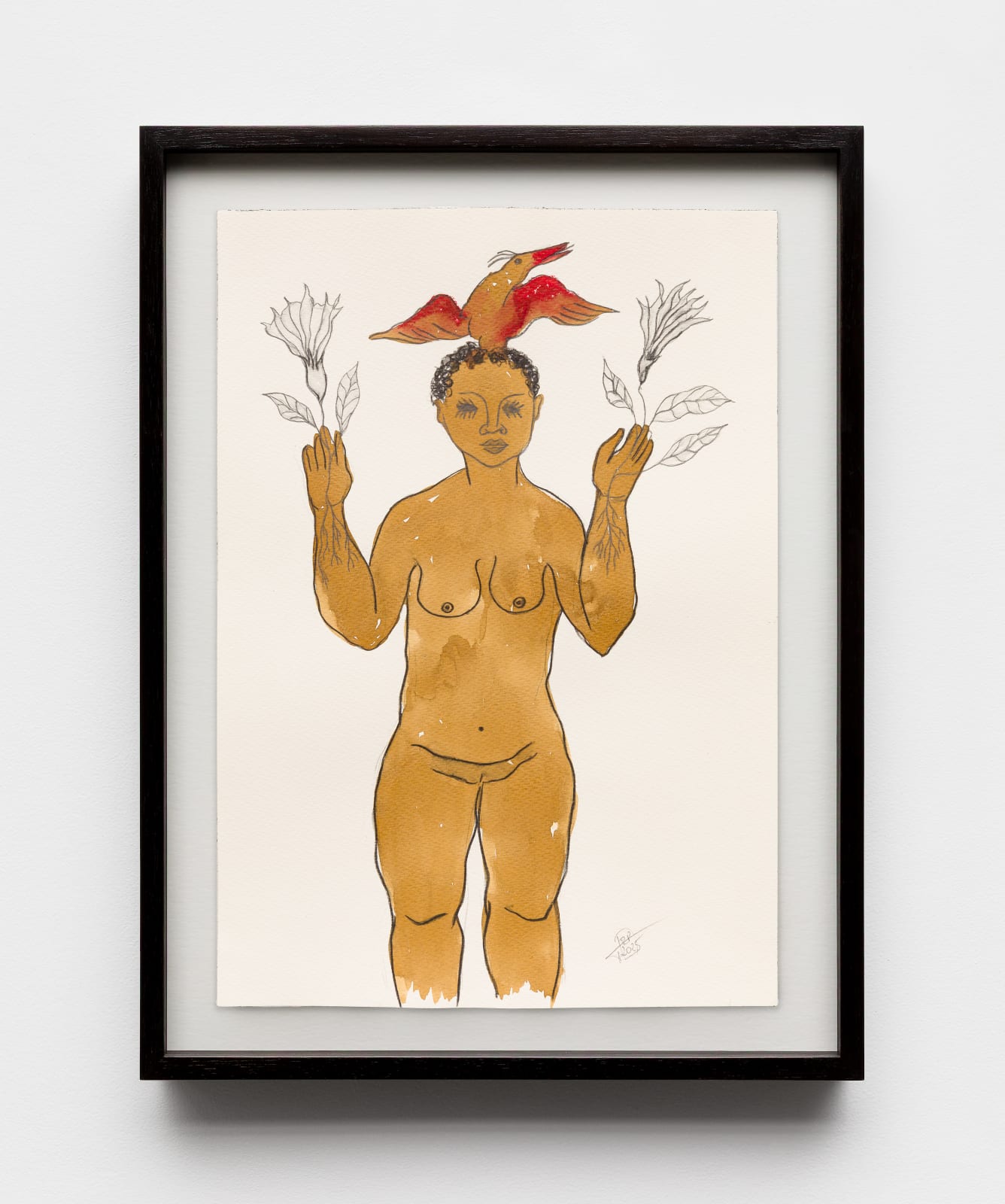 Rosana Paulino, Angel's trumpet, from the series Senhora das Plantas | Trombeta de Anjo, da série Senhora das Plantas, 2024