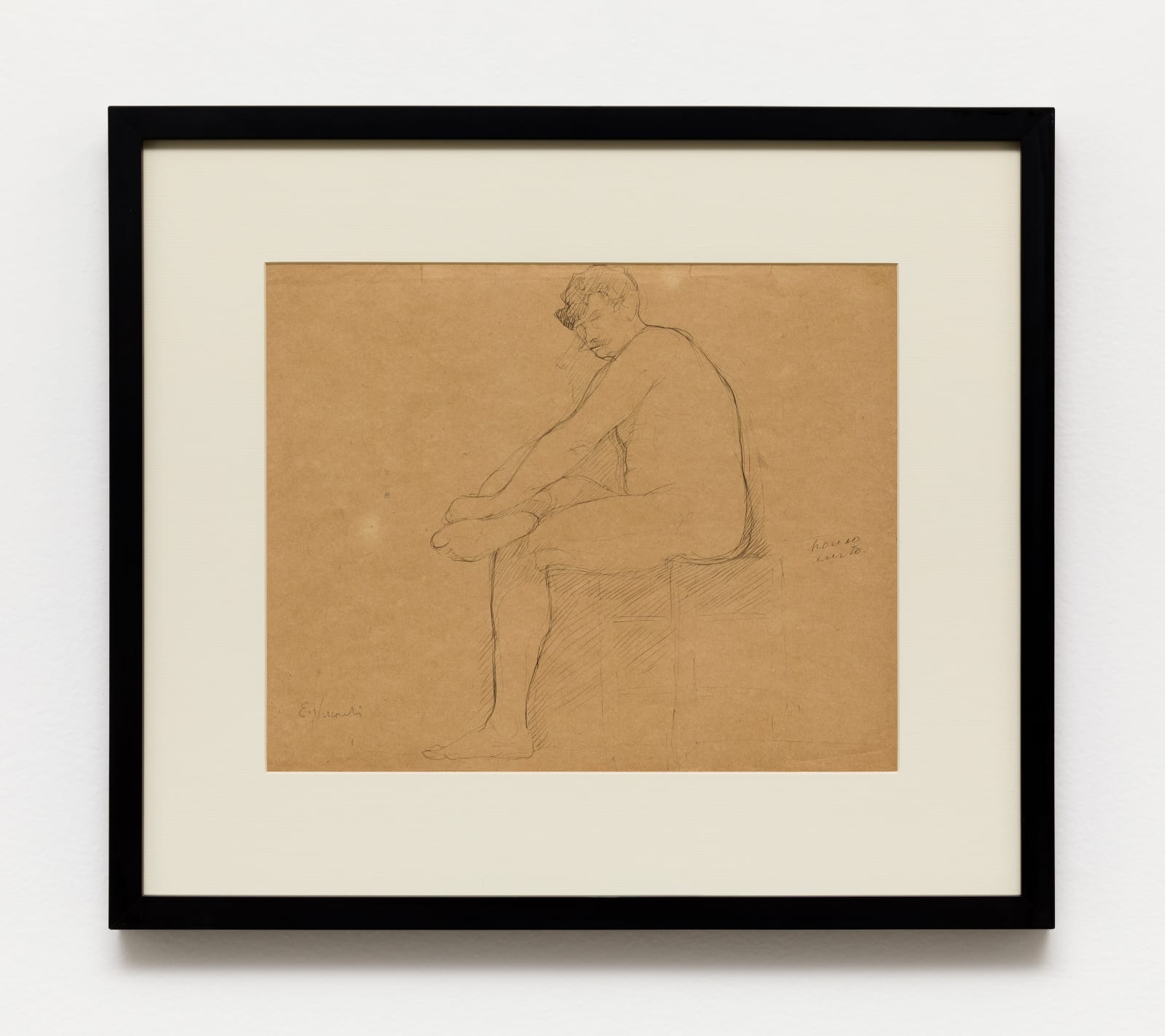 Eliseu Visconti, Nu masculino, n.d.