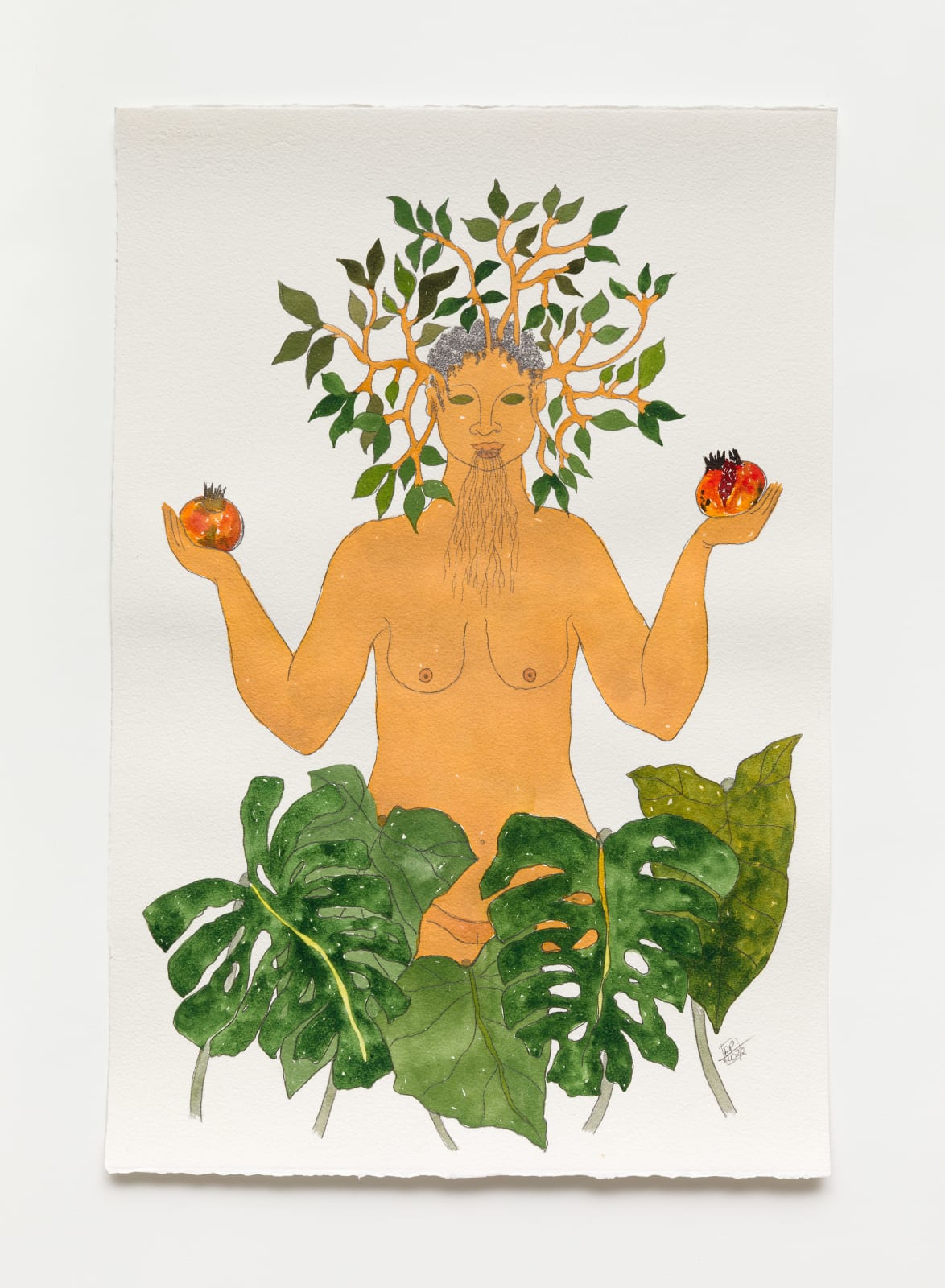 Rosana Paulino, From Senhora das plantas series | da série Senhora das Plantas, 2022