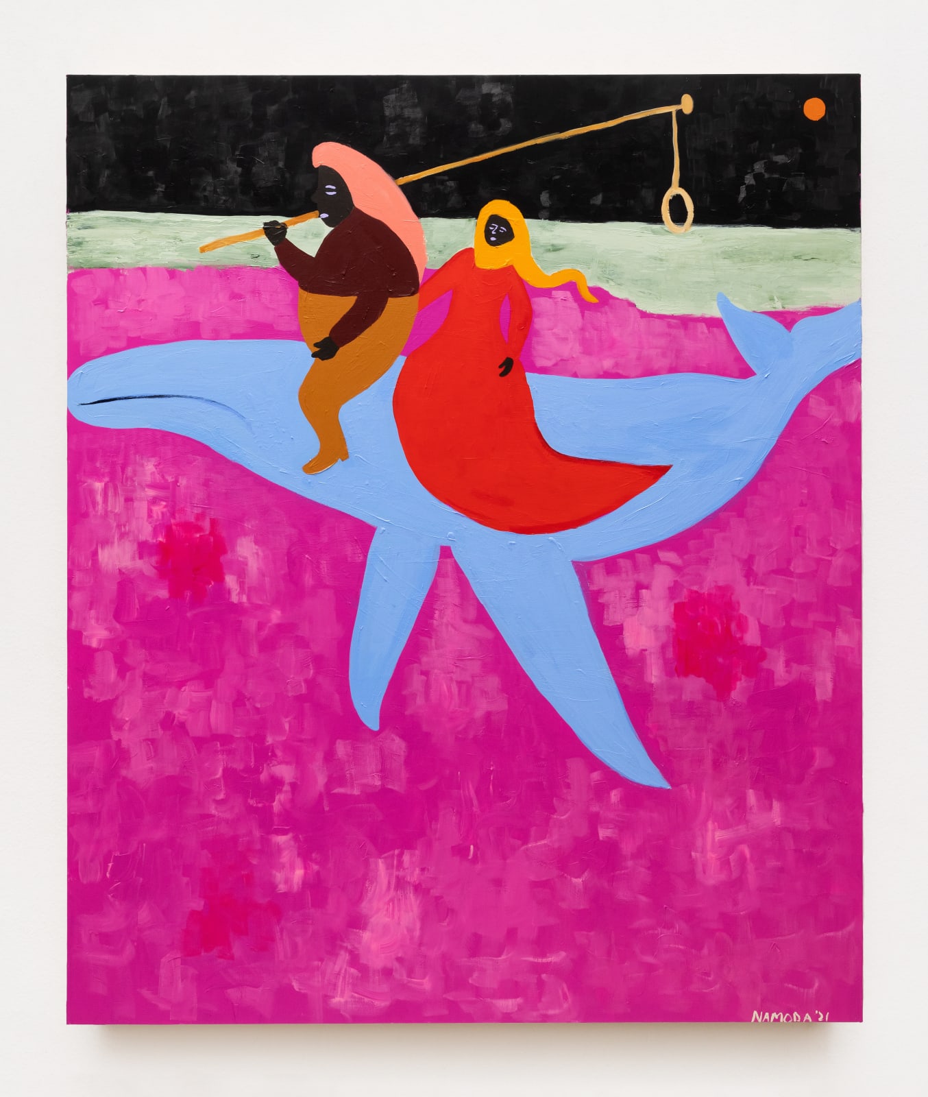 Cassi Namoda, “Kala Vanga Heti,” Something that never ends, 2021