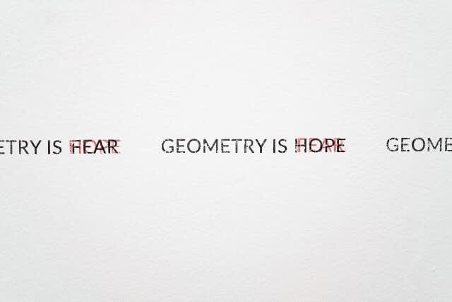 Runo Lagomarsino, Geometry Is Hope, Geometry Is Fear, 2021
