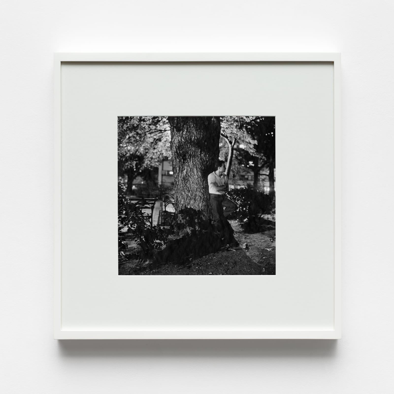 Peter Hujar, Gary Schneider in Stuyvesant Park, 1981