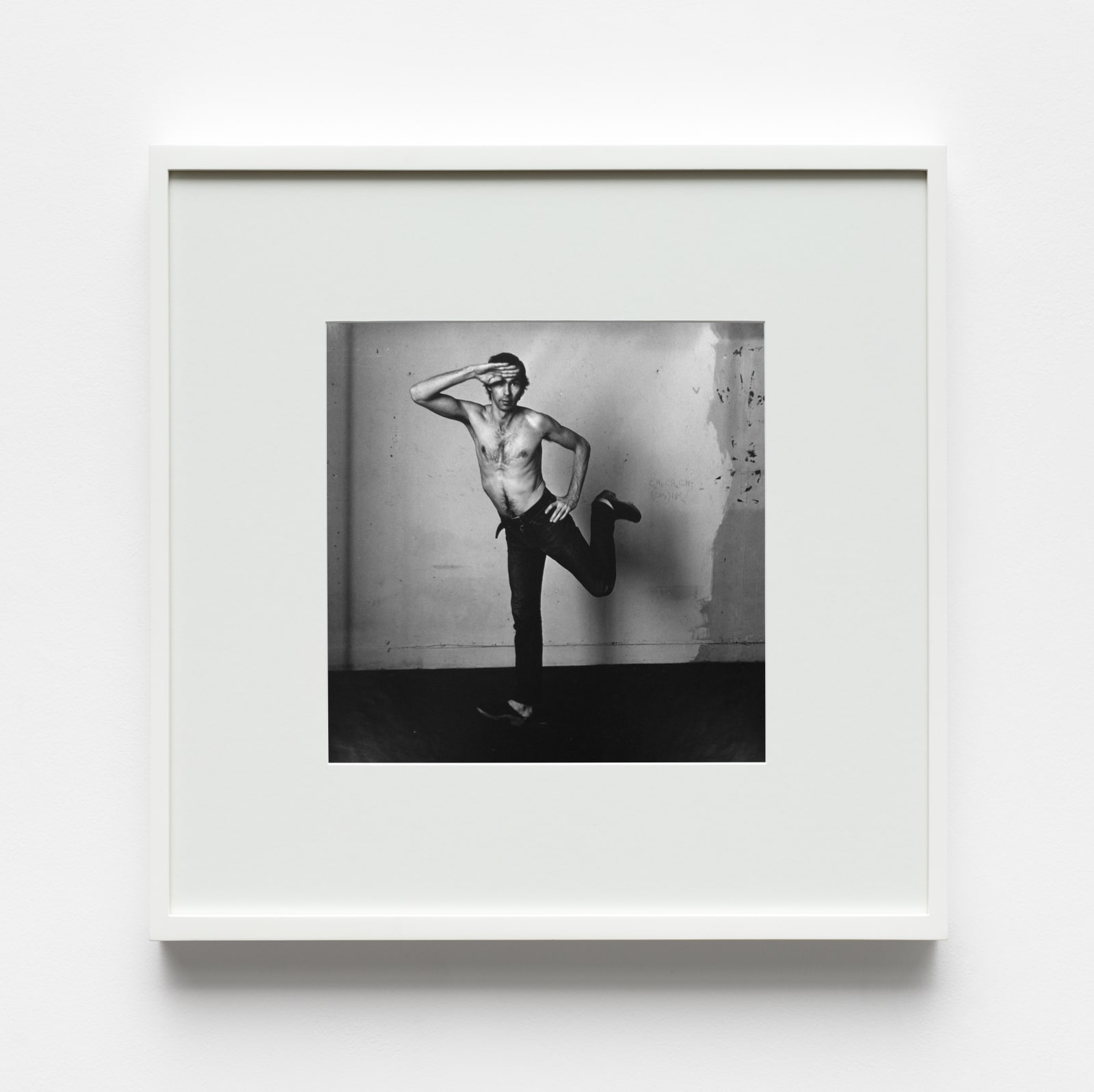 Peter Hujar, Self-Portrait Jumping (II), 1974