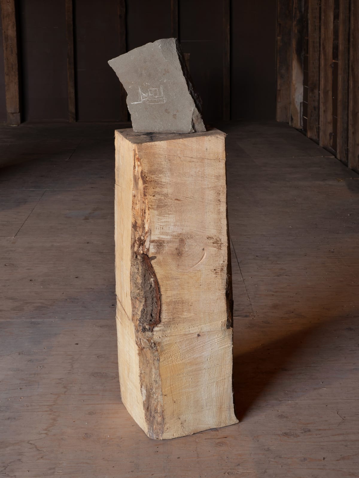 Paulo Nazareth, Patrol tractor , 2022