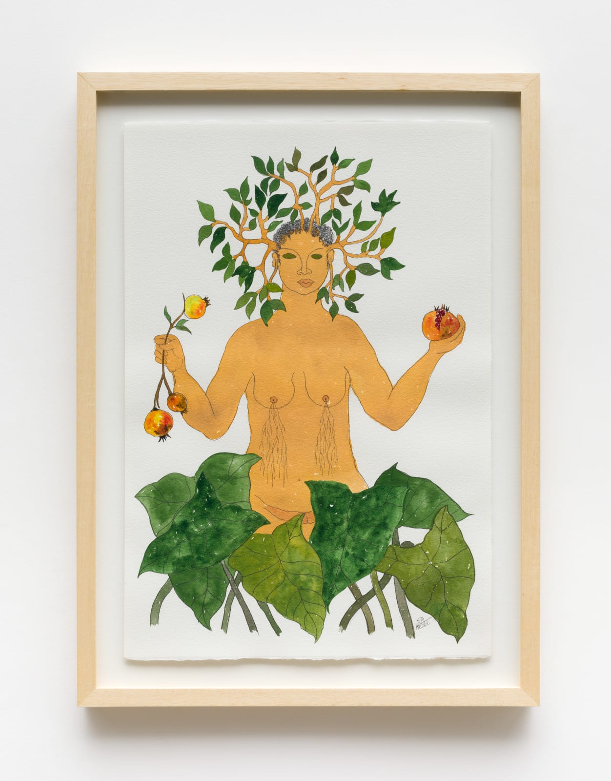Rosana Paulino, From Senhora das plantas series, 2022