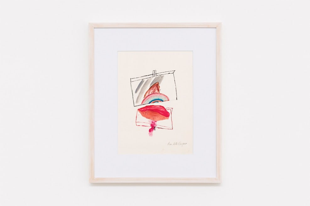 Anna Bella Geiger, Carne na tábua, 1968