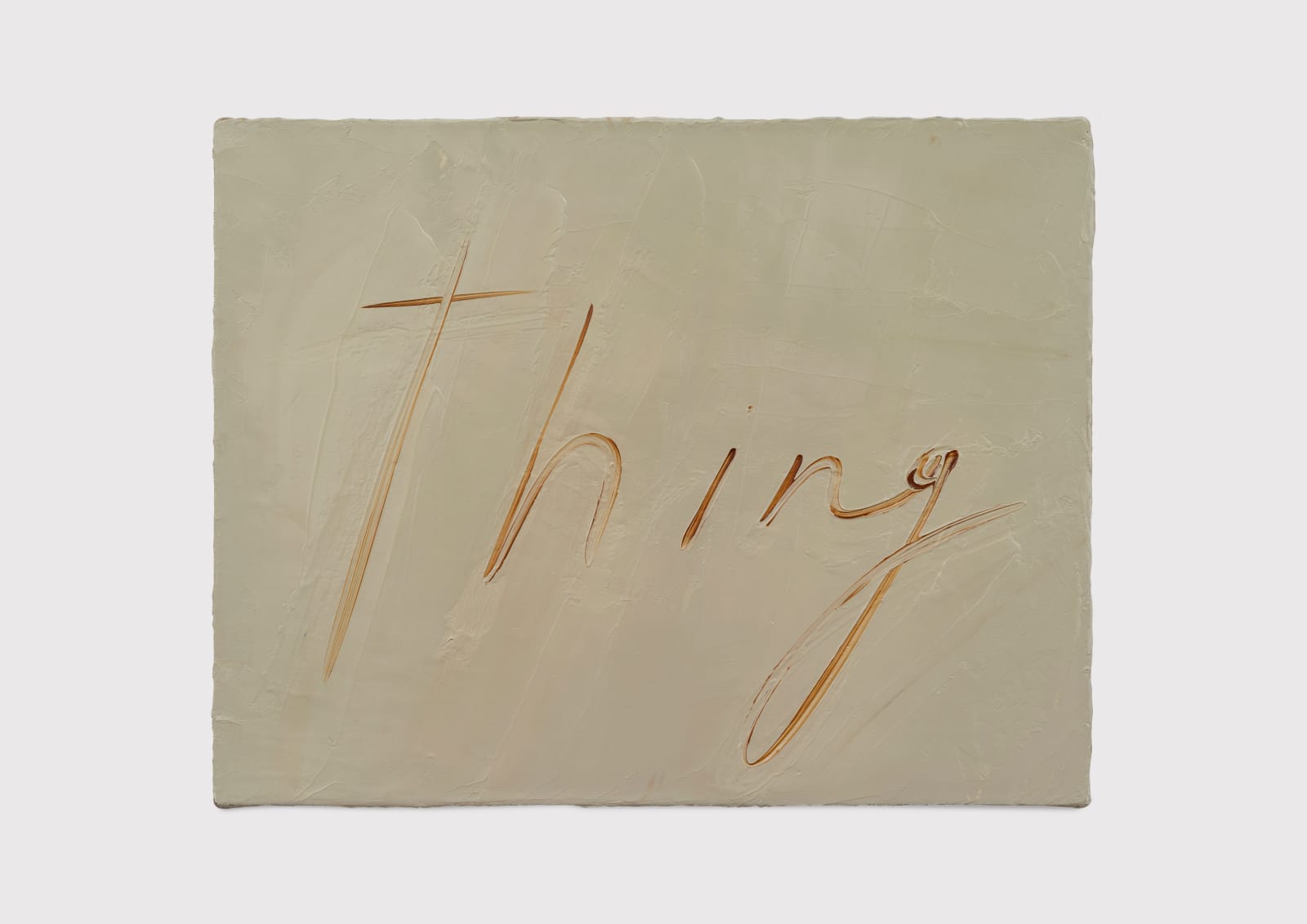 Mira Schor, Thing, 2014