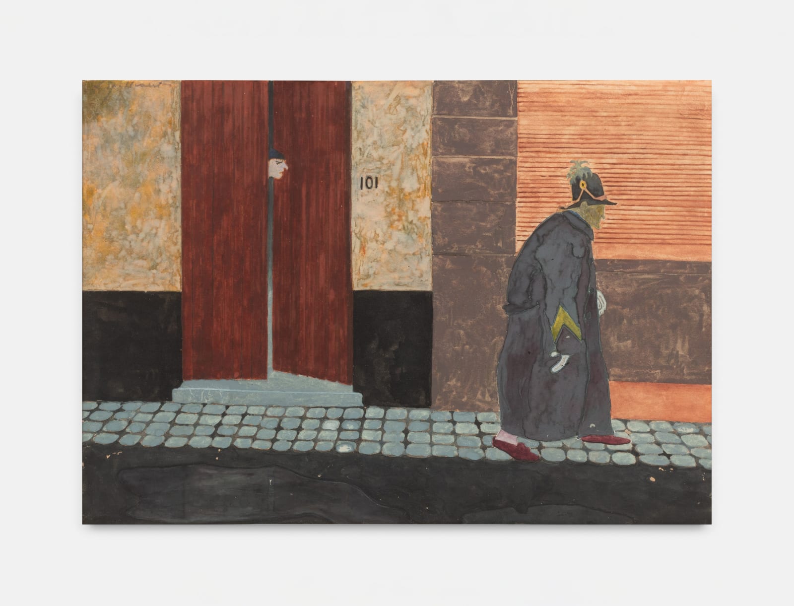 Léon Spilliaert, La peur du gendarme, 1919