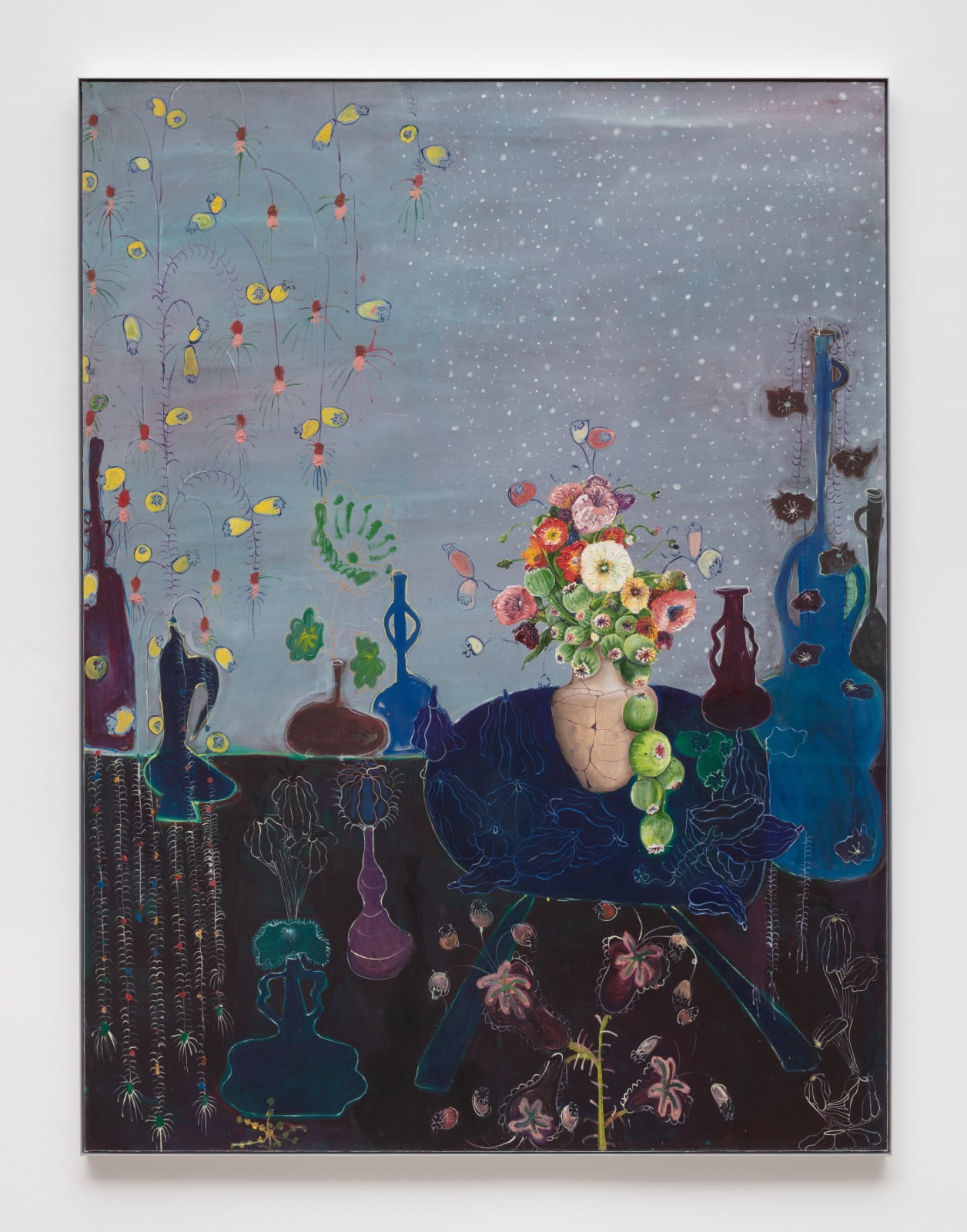 Paulo Nimer Pjota, Solstício de inverno com arranjo de flores, 2023