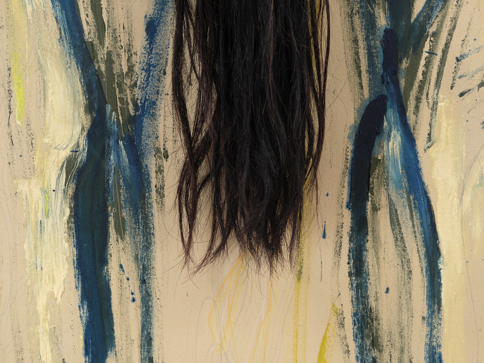 José Bedia, All The Pretty Horses, 2024