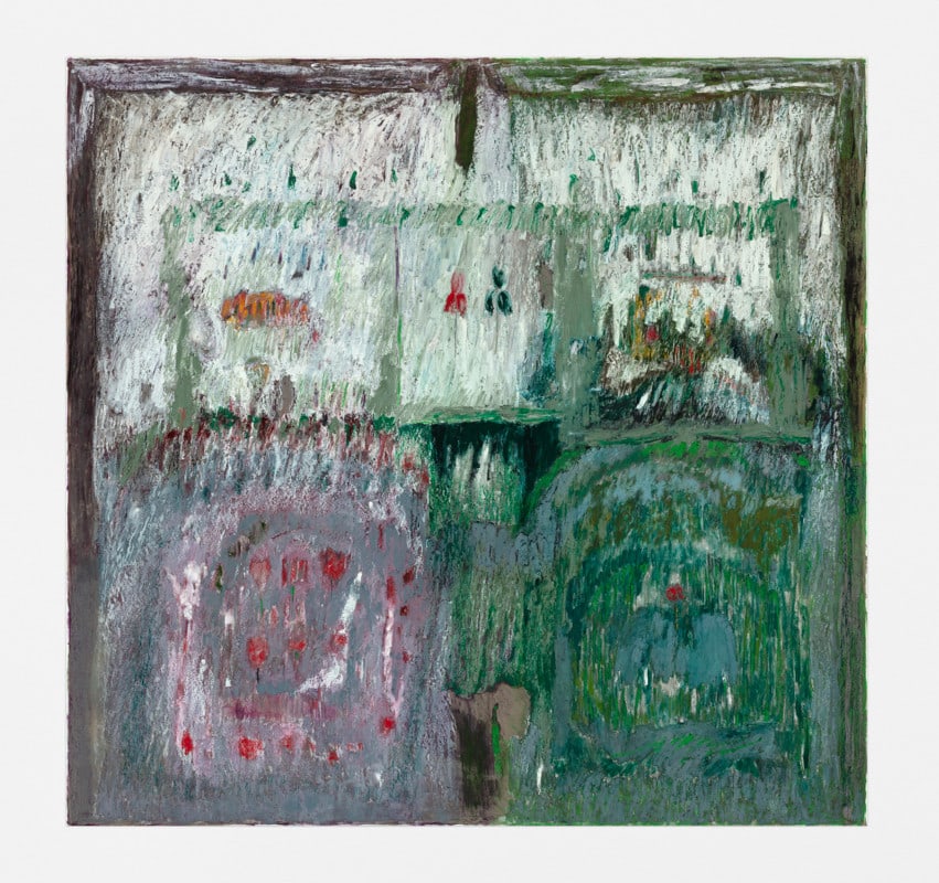 Mimi Lauter, View from the bench on day __, 2023