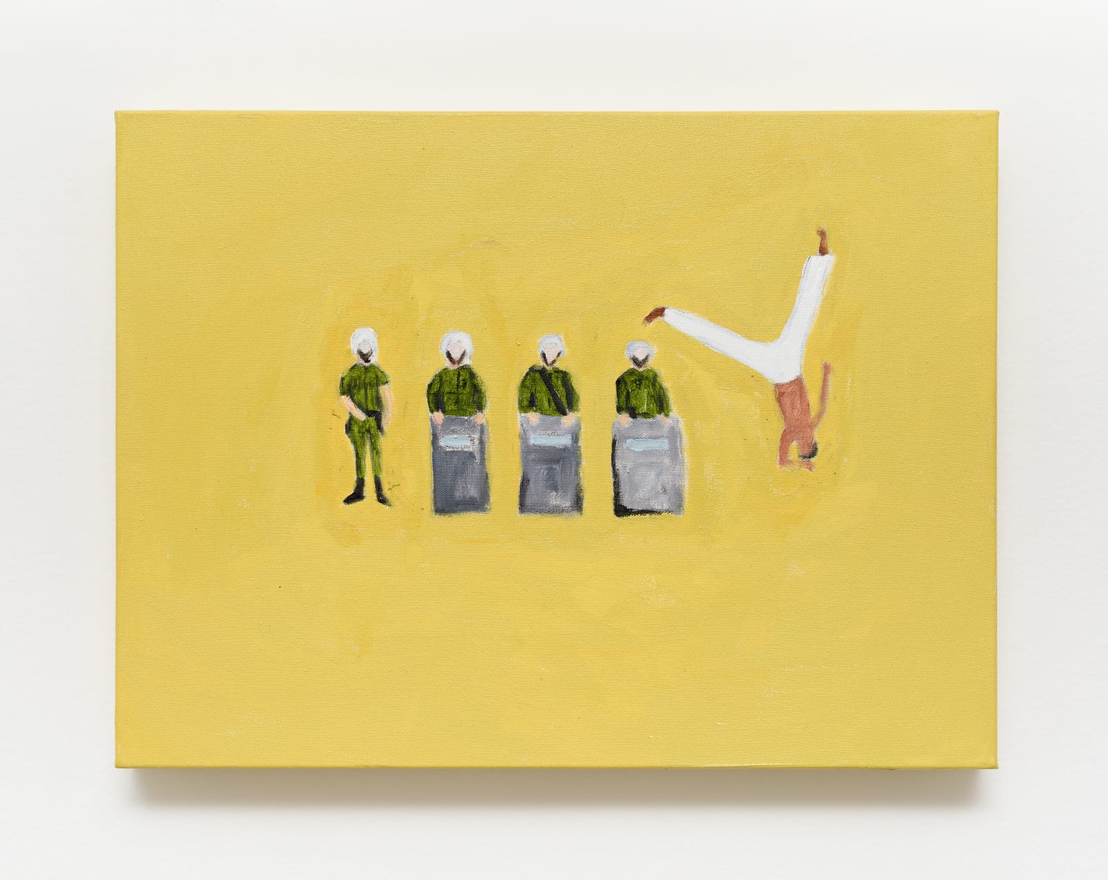 Paulo Nazareth, Sobre capoeira [ Au ], 2020