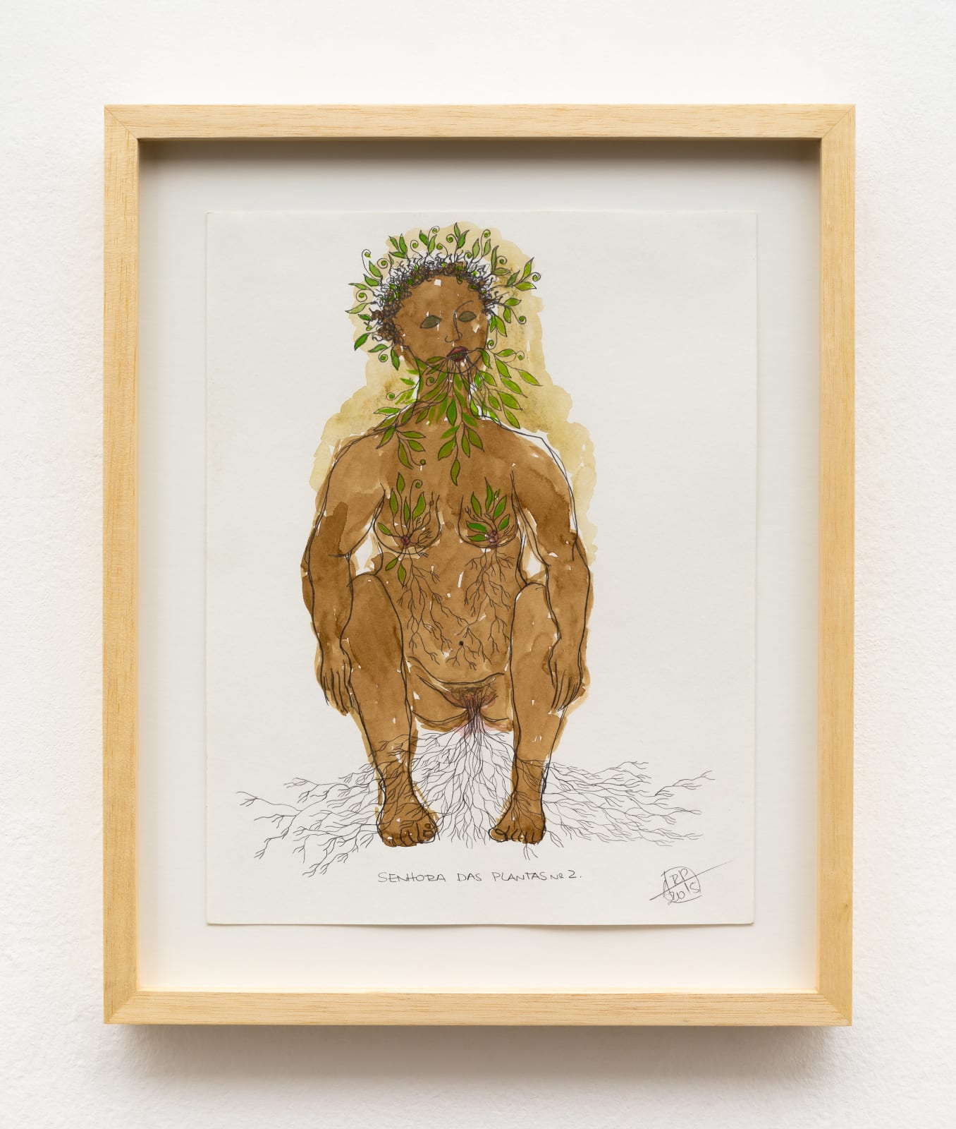 Rosana Paulino, from Senhora das Plantas series | da série Senhora das Plantas, 2015