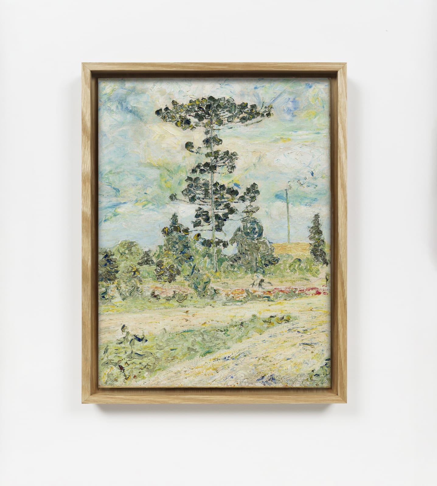 Miguel Bakun, Paisagem com Araucárias | Landscape with Araucaria Tree, 1950