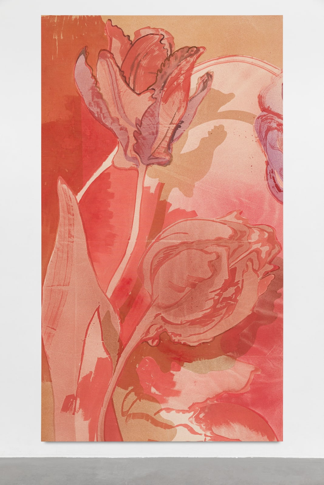 Matthew Lutz-Kinoy, Spring of past and present (April tulip, left) , 2021