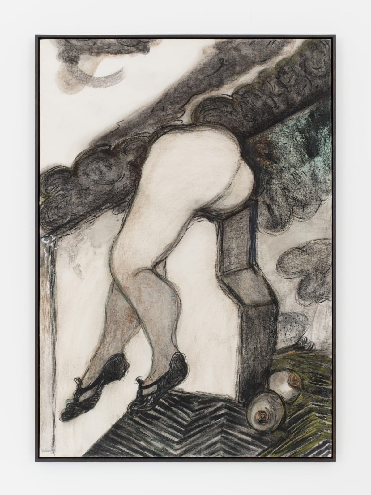 Guglielmo Castelli, Near to dark black, 2018