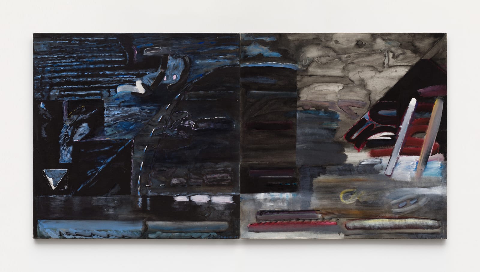 Anna Bella Geiger, Cais e Oceano n°5, 1985