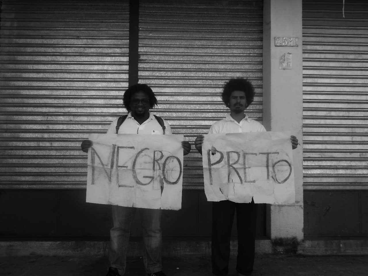 Paulo Nazareth, CA - Black neger, 2012/2013