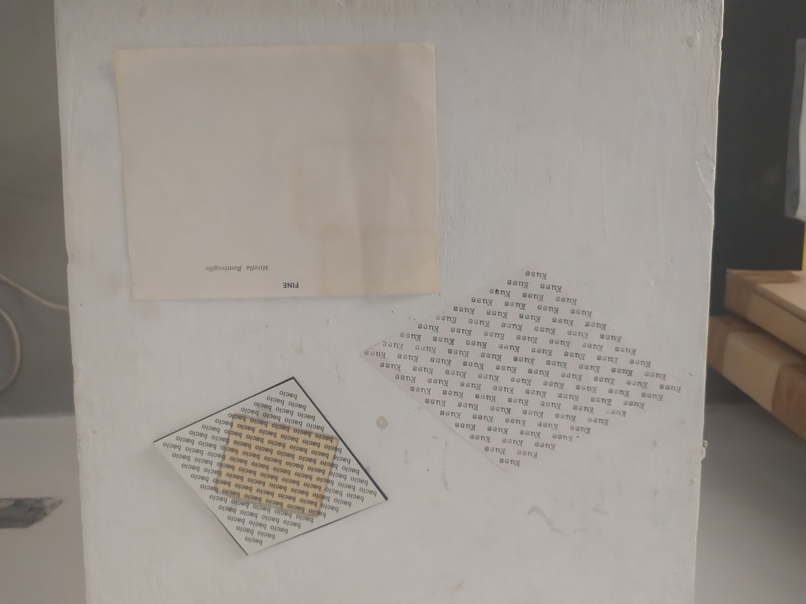 Mirella Bentivoglio, Studies for Love Story, 1971