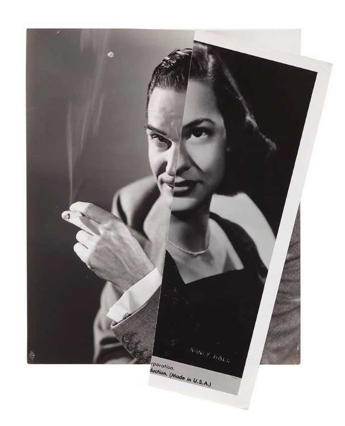 John Stezaker, Muse (Film Portrait Collage) XVI, 2010