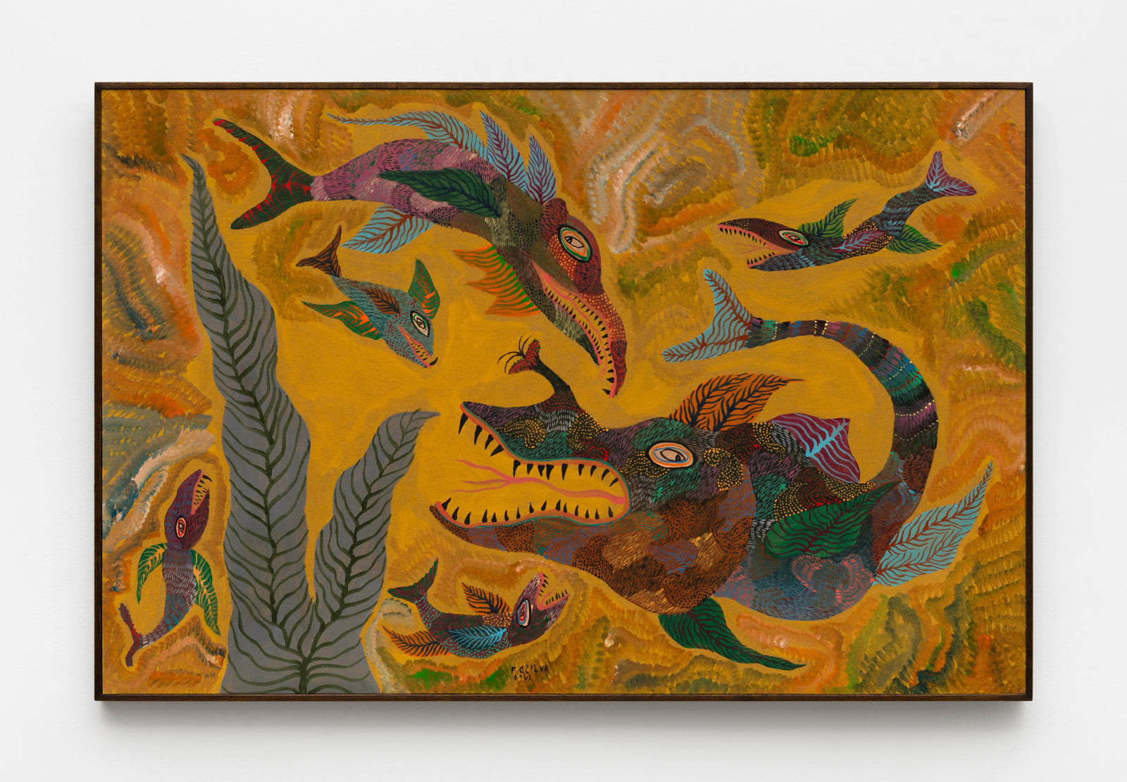 Chico da Silva, Seabed | Fundo do mar, 1963