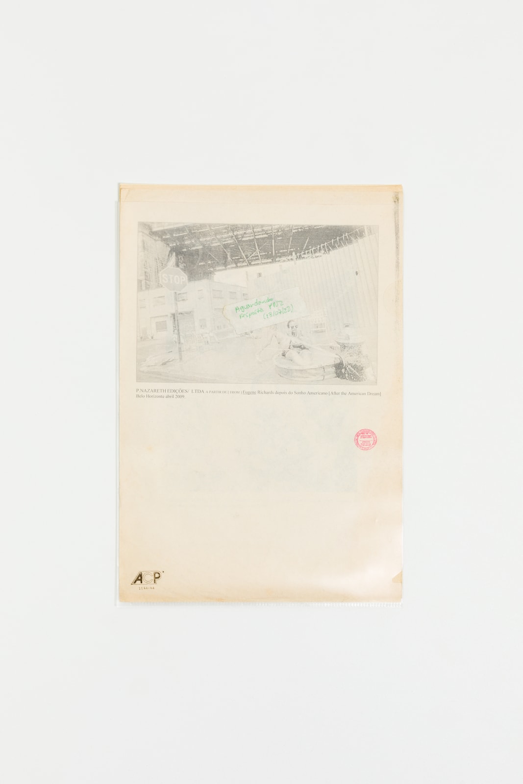 Paulo Nazareth, sem titulo [fumazsa], 2007/2010