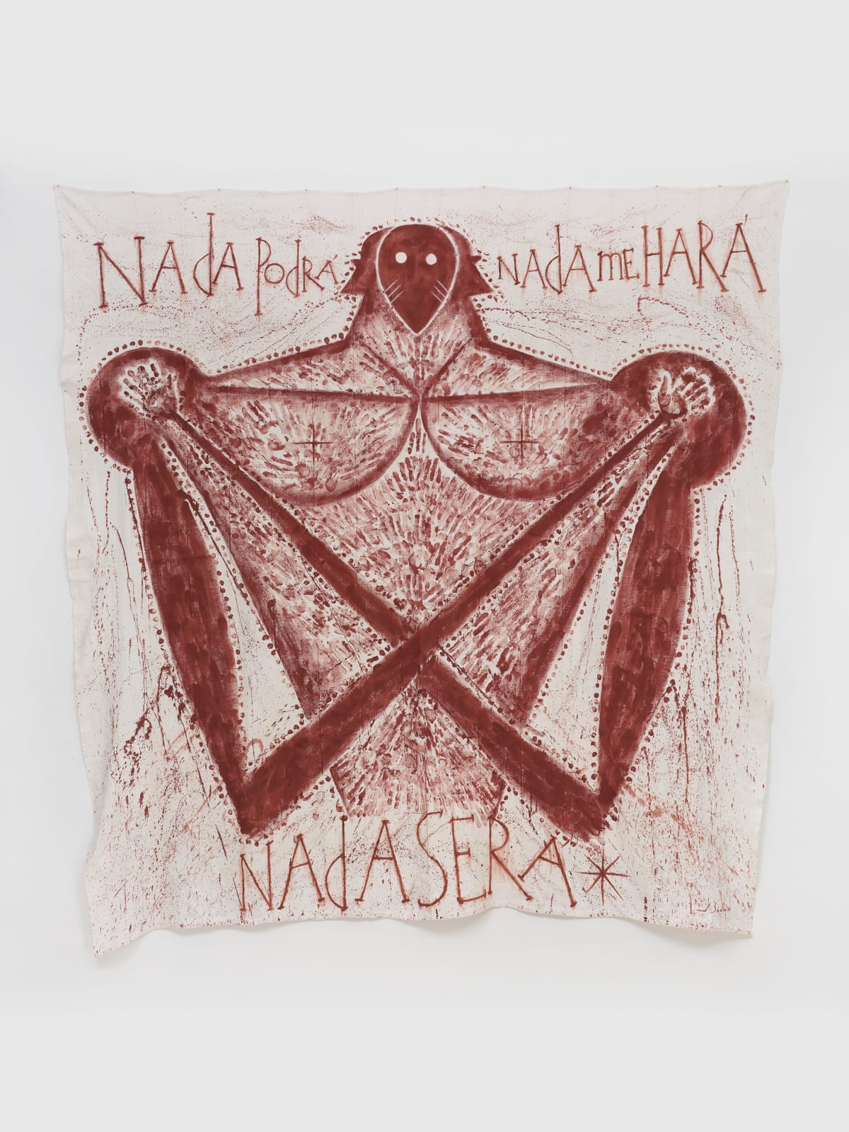 José Bedia, Nada Podra, Nada me Hara, Nada Sera, 2021