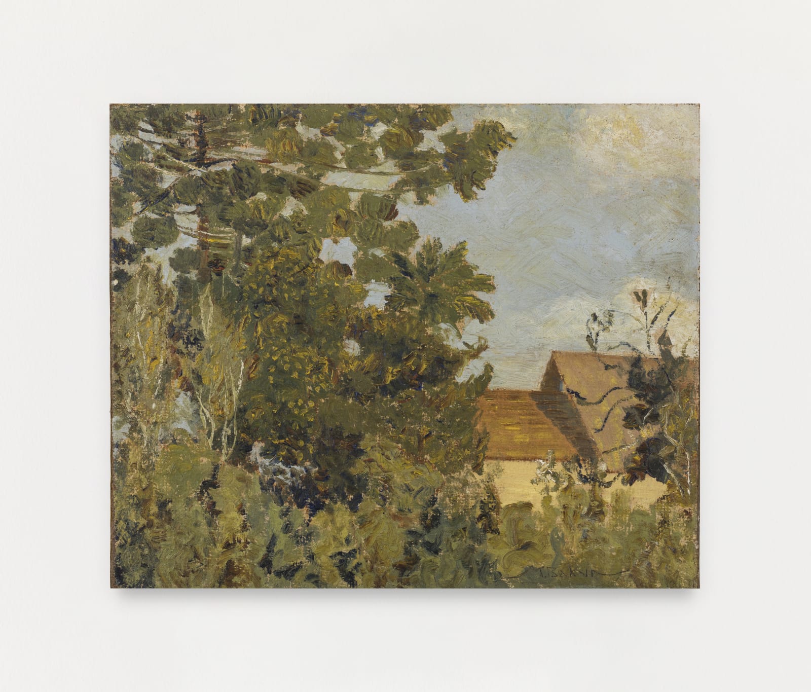 Miguel Bakun, Pinheiros e Paiol | Pine Trees and Barn, 1950's