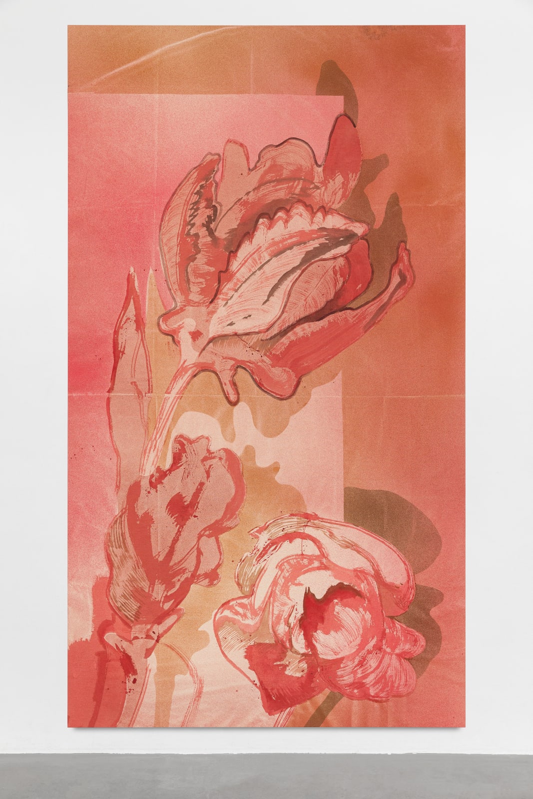 Matthew Lutz-Kinoy, Spring of past and present (Large like flowers, right), 2021