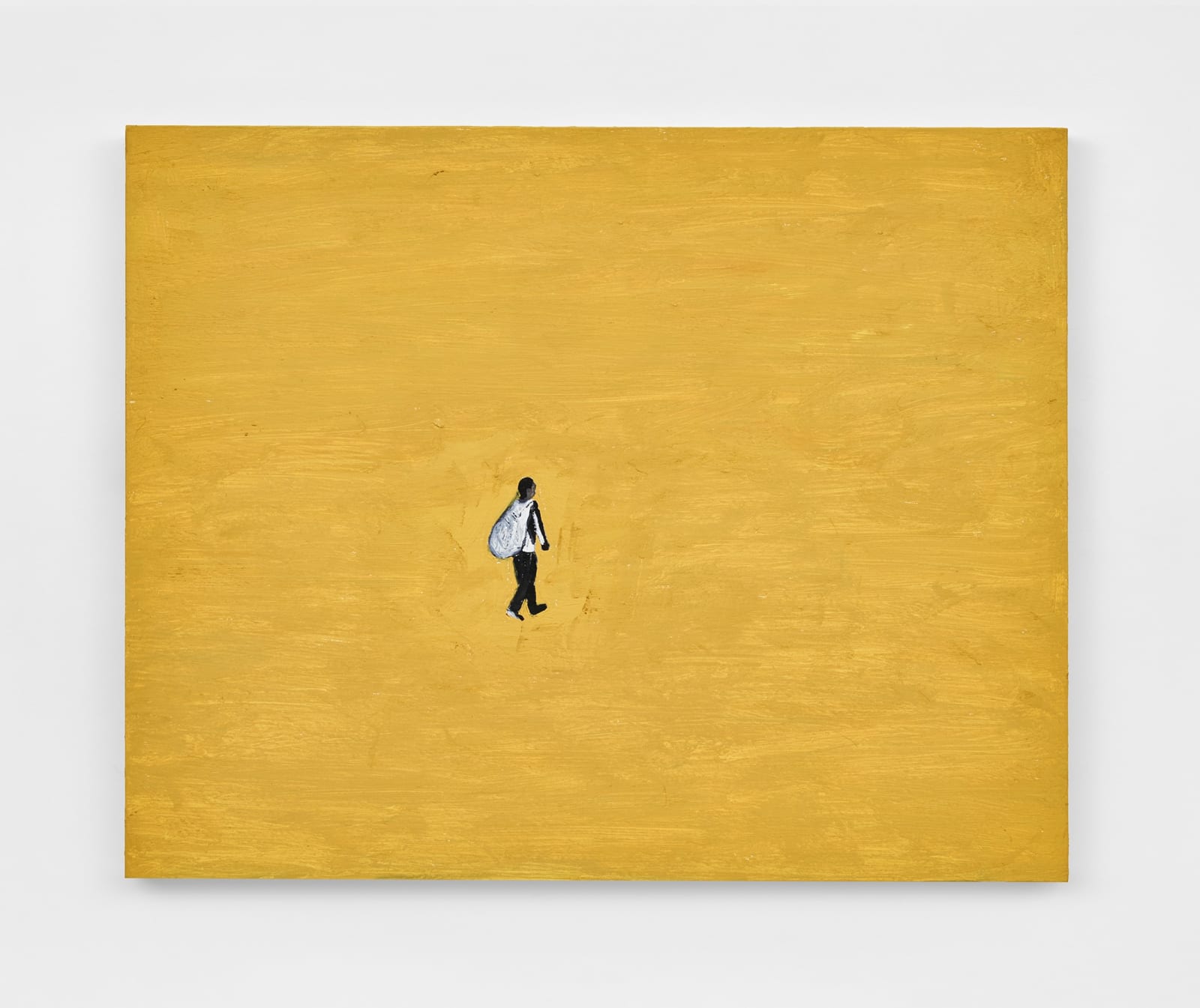 Paulo Nazareth, [o mata sueño _ desert - hombre con costalito], 2022