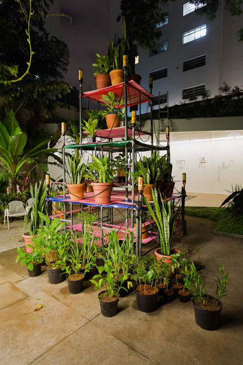 Adriano Costa, pagode jardim japão, 2014