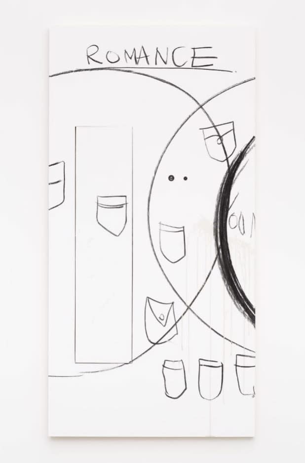 Aki Sasamoto, Wrong Happy Hour - Wall/Door 8.12.2017, 2017