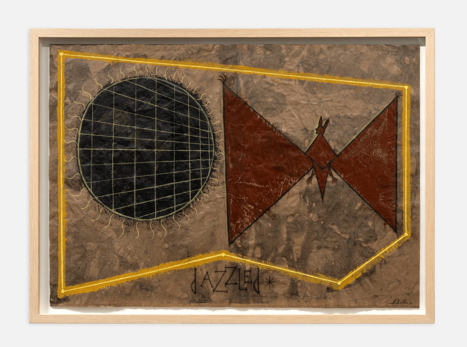 José Bedia, Dazzled, 2023