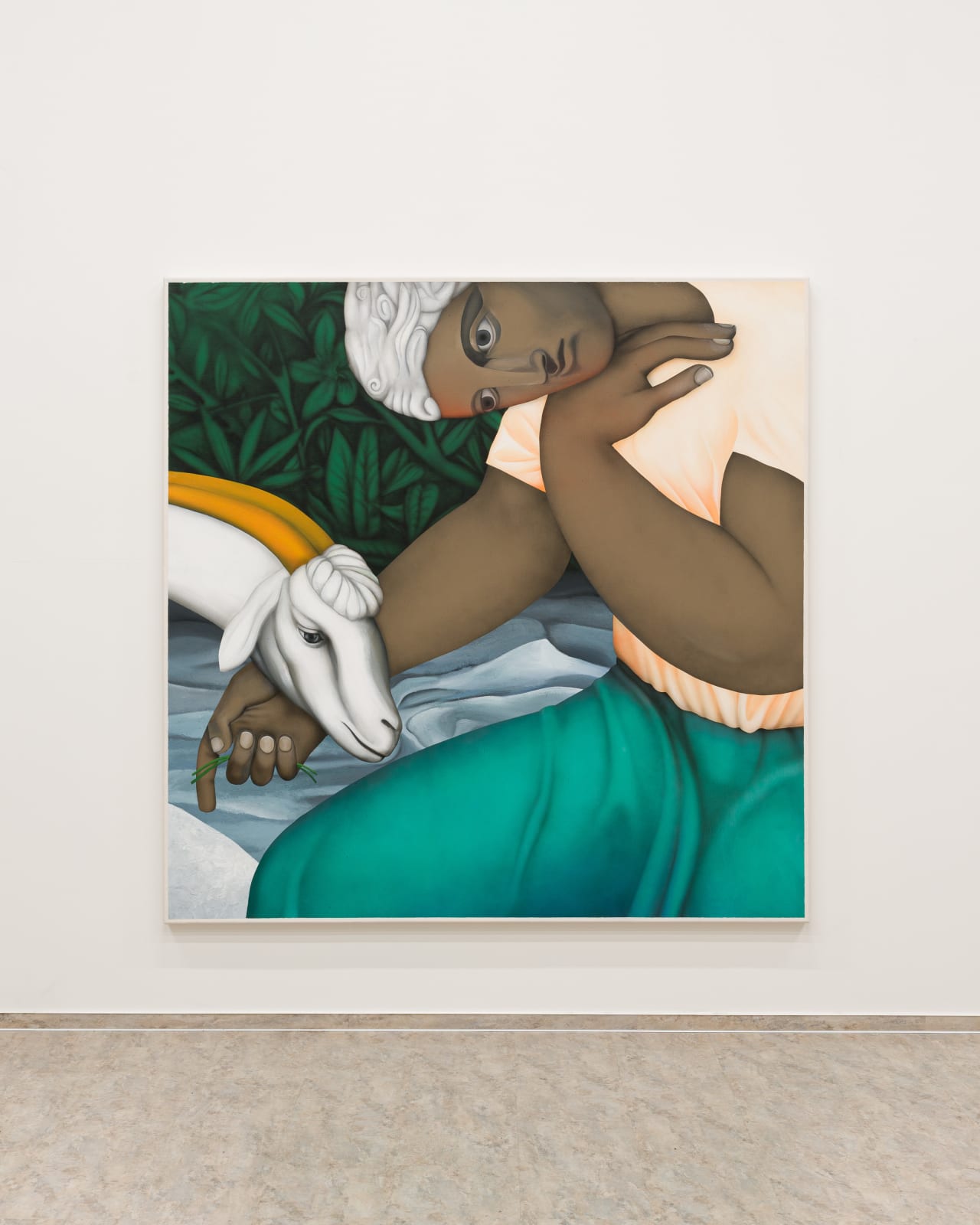Vojtěch Kovařík, Artemis and the orange-horned goat, 2023