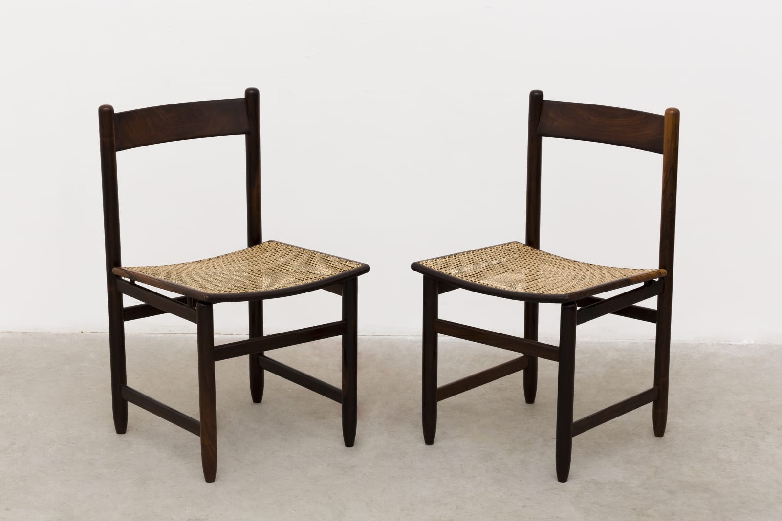 Sergio Rodrigues, Chairs (2 pairs), 60's