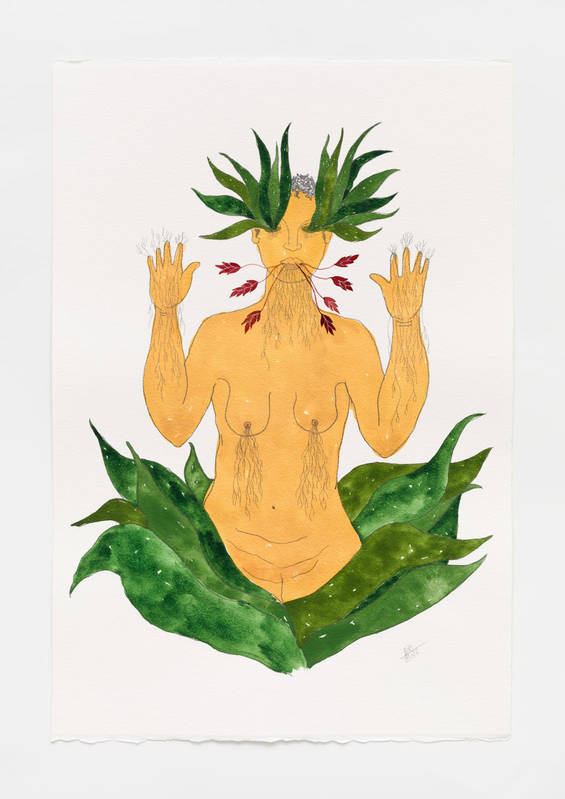 Rosana Paulino, Senhora das plantas, Espada de Iansã, 2022