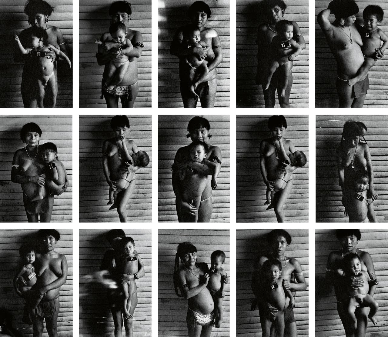 Claudia Andujar, Vertical 18 (Papiú, RR) - da série Marcados, 1983