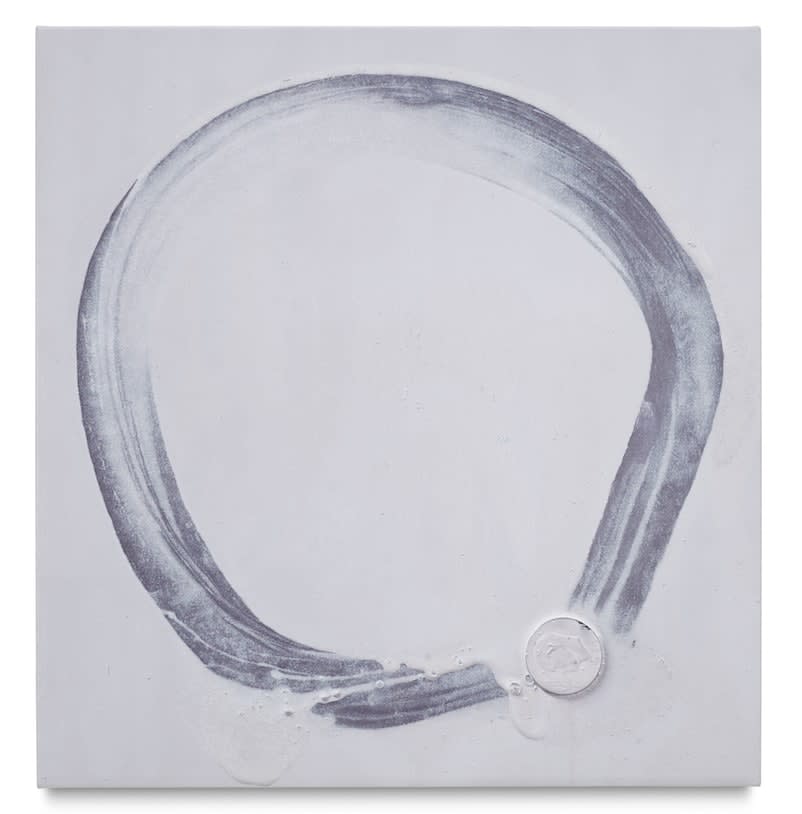 Paul Sietsema, Circle painting, 2016