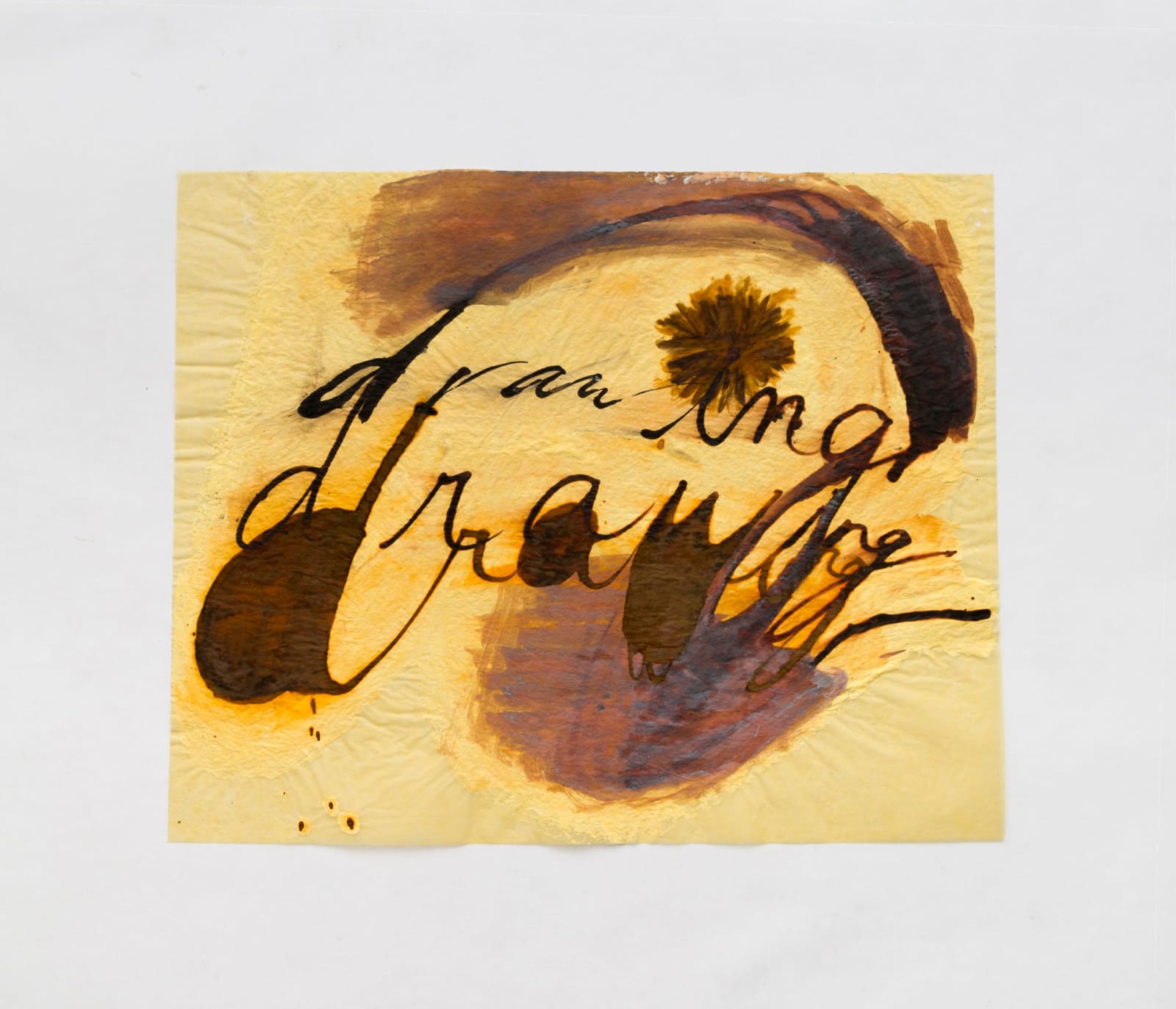 Mira Schor, Danger Drawing, 2001