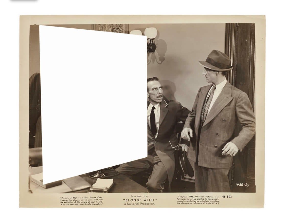 John Stezaker, Tabula Rasa XXXVII, 2010