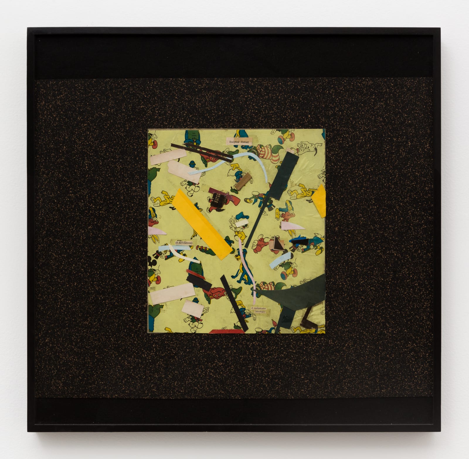 Deyson Gilbert, A disposição das sombras no pátio (analytical abstract), 2017