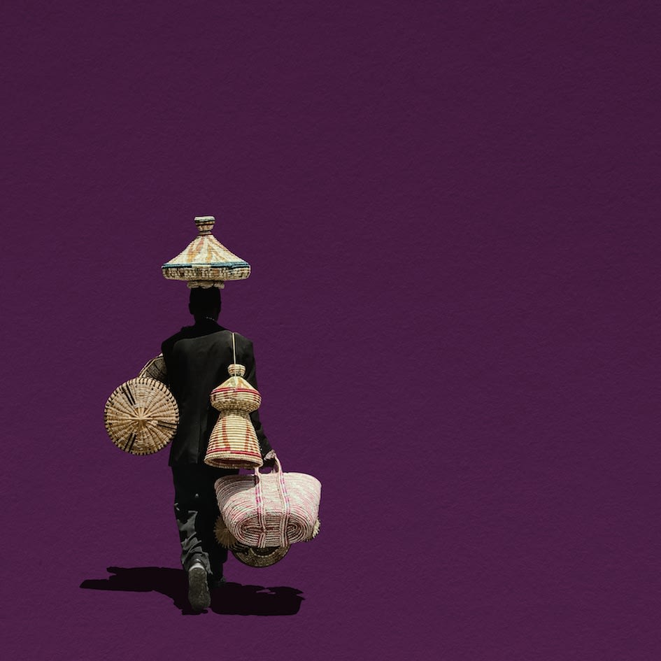 Girma Berta, Moving Shadows II, XII, 2017