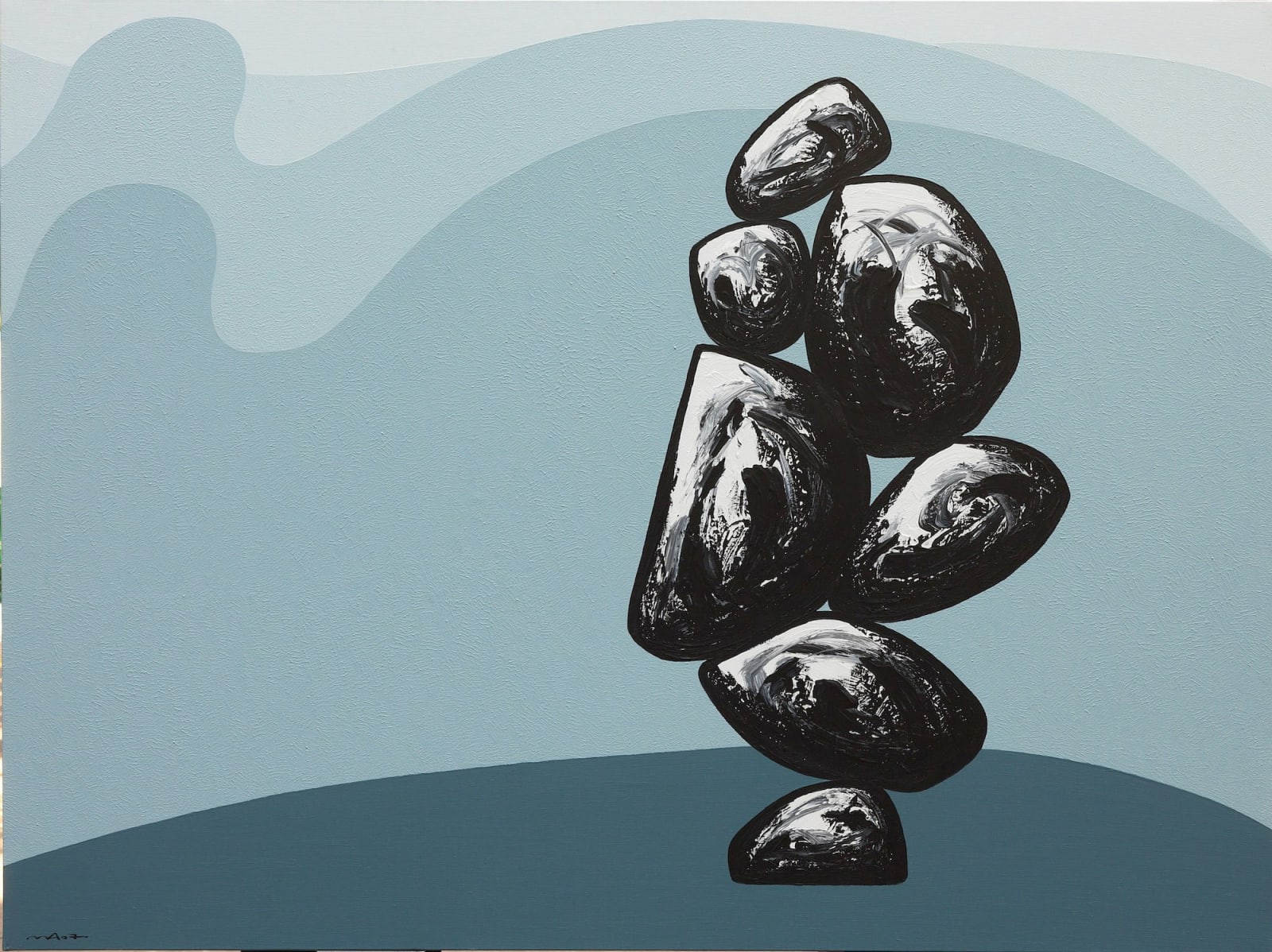 Ma Desheng, High Mountain From Afar (遠遠高山), 2007