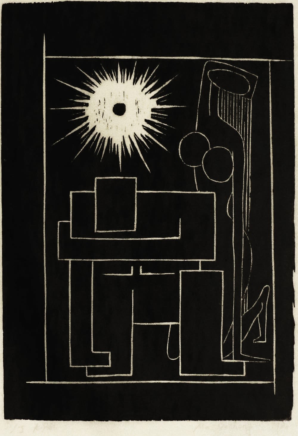 Ma Desheng, Young Lady I, 1980