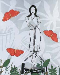 Carolyn Carr, Lawn Girl, 2000
