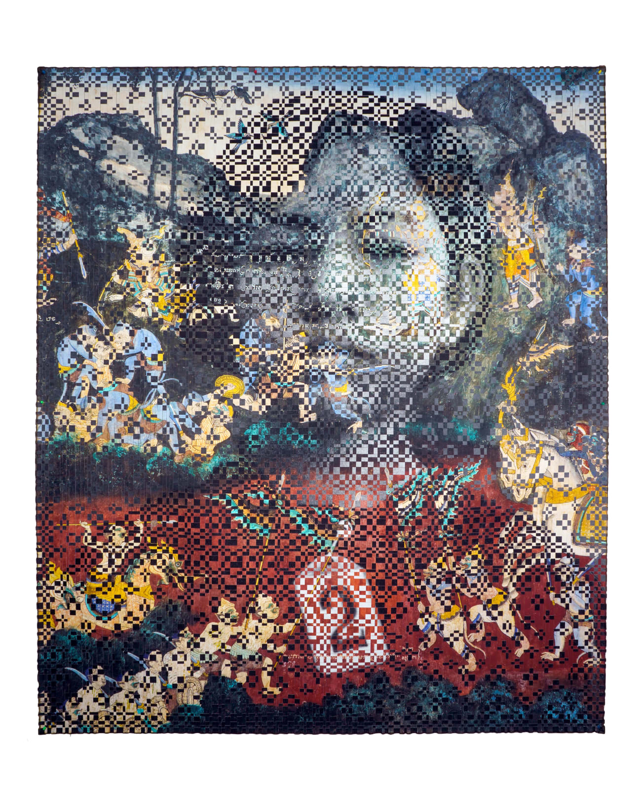 Dinh Q. Lê, Khmer Reamker #12 , 2021