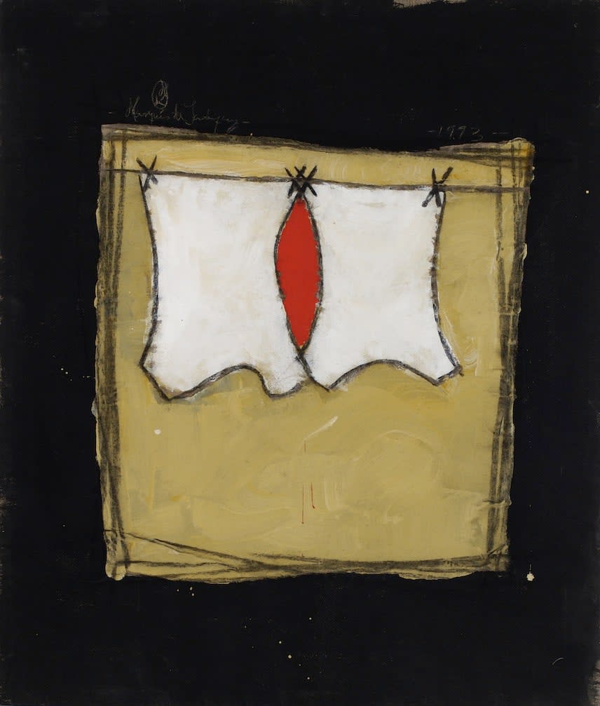 Marqués de Jadraque, Clothesline With Red, 1993