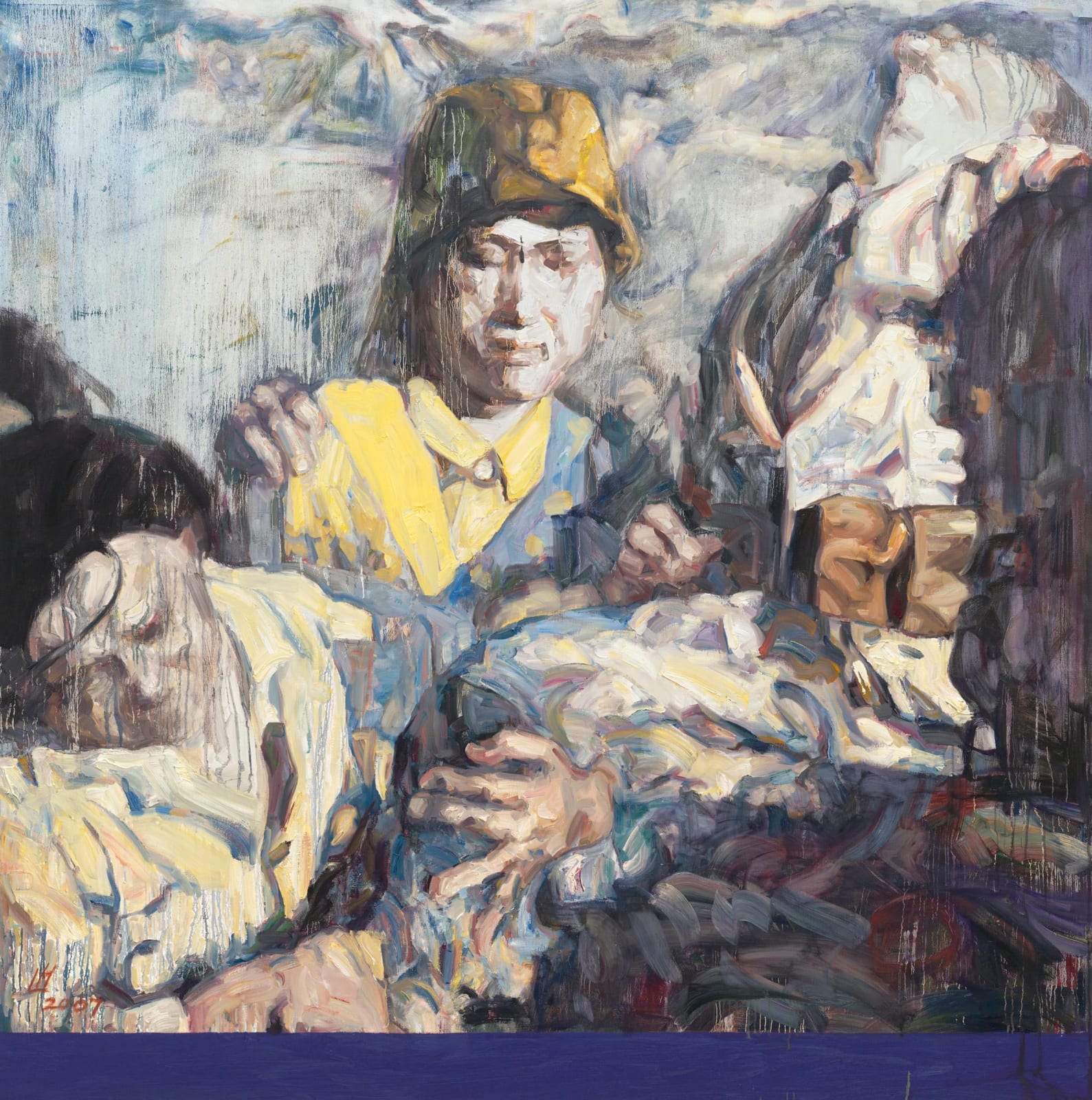 Hung Liu, Arise, You Prisoners of Starvation!, 2007